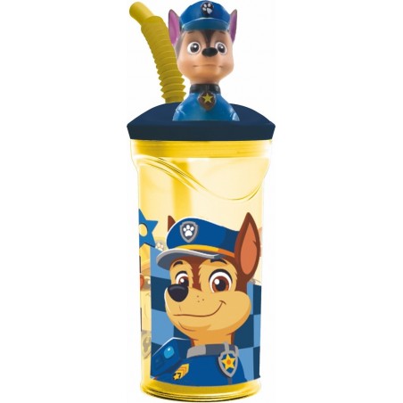 PAW PATROL – Borraccia con personaggio 3D 20cm – Boy Rescue 360ml…x12